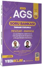 2026 MEB AGS Mevzuat ve Anayasa Tamamı Çözümlü Soru Bankası