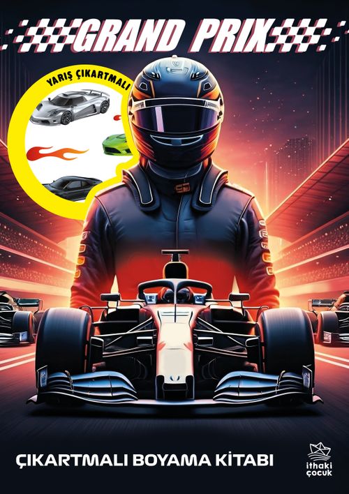 Grand Prix / Çıkartmalı Boyama Kitabı
