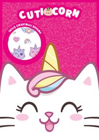 Cuticorn / Çıkartmalı Boyama Kitabı