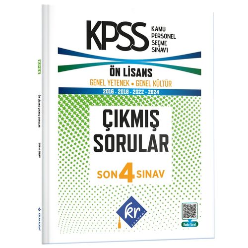 KPSS Genel Yetenek Genel Kültür Ön Lisans Son 4 Sınav Çıkmış Sorular