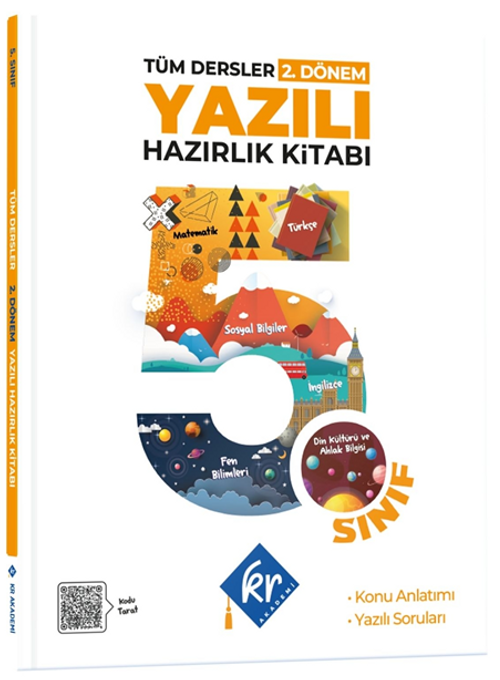5. Sınıf Tüm Dersler 2. Dönem Yazılı Hazırlık Kitabı