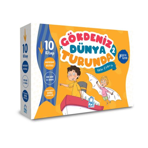 Gökdeniz Dünya Turunda 2 / 2. Sınıf Okuma Seti (10 Kitap)