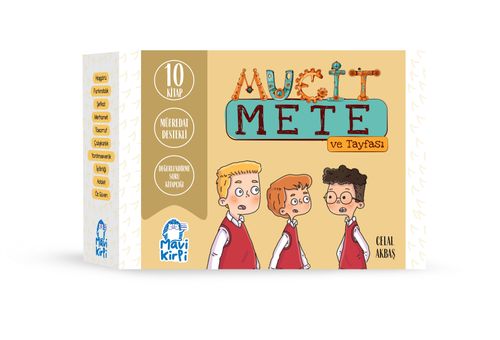 Mucit Mete ve Tayfası 3. Sınıf Hikaye Seti (10 Kitap)