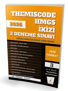 HMGS İkizi Themiscode 2 Fasikül Deneme