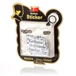 Atatürk Sözleri Holografik Sticker Seti