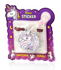 Unicorn Temalı Holografik Sticker Seti