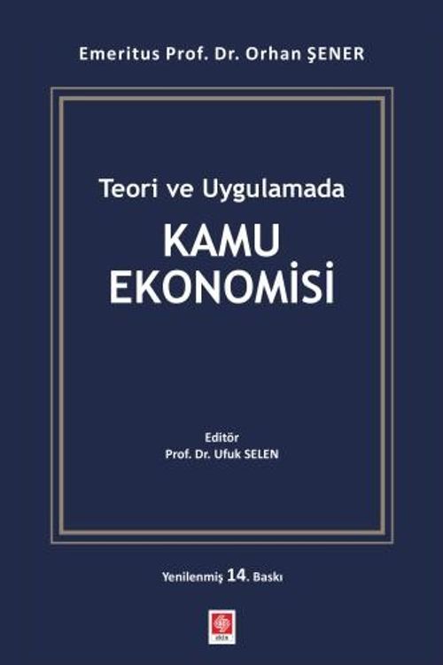 Teori ve Uygulamada Kamu Ekonomisi