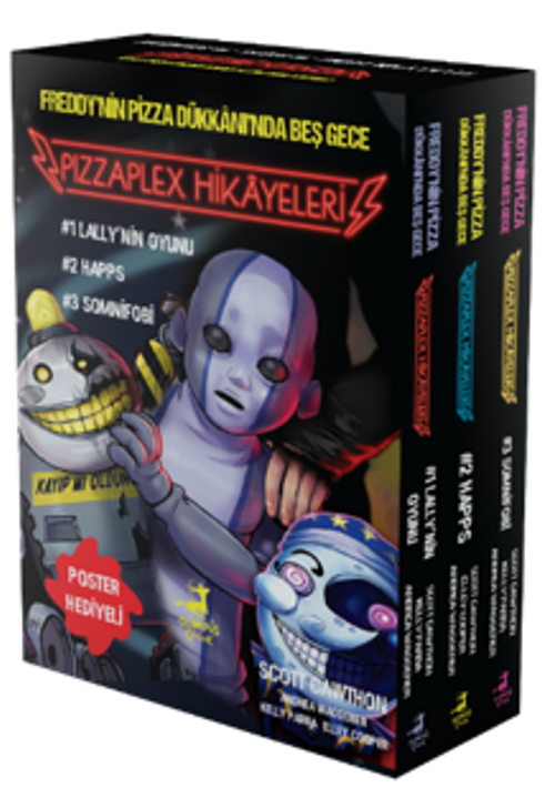 Pizzaplex'ten Hikayeler 3 Kitaplık Kutulu Set - Freddy'nin Pizza Dükkanı'nda Beş Gece