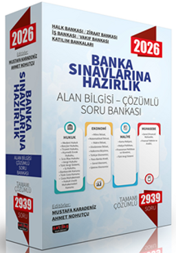 Banka Sınavlarına Hazırlık Alan Bilgisi Çözümlü Soru Bankası