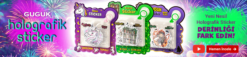 GUGUK - Sticker Dolu Çantalar