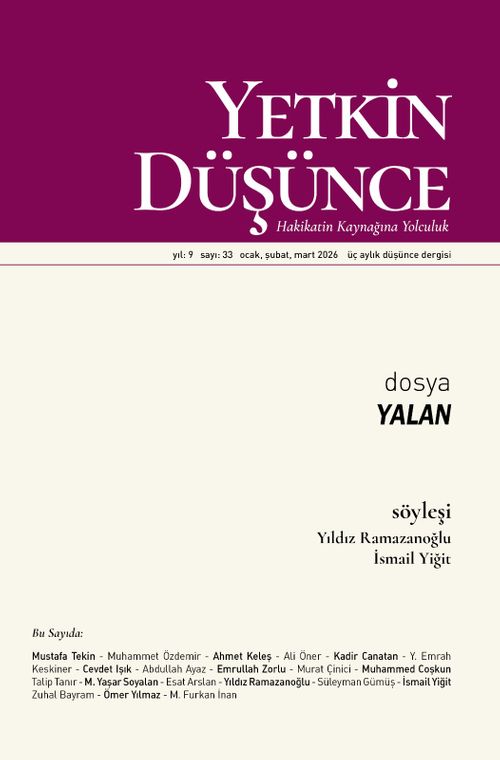 Yetkin Düşünce Sayı: 33