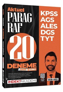 KPSS MEB-AGS ALES DGS TYT Aktüel Paragraf 20 Deneme Çözümlü