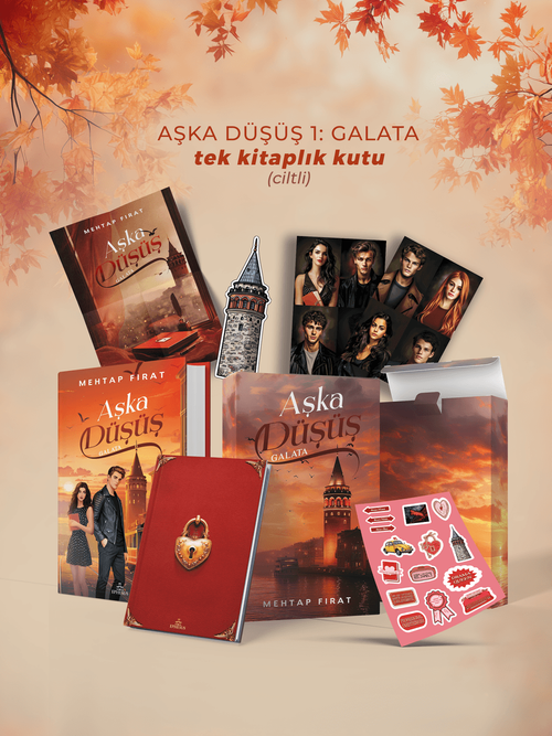 Aşka Düşüş 1: Galata - Tek Kitaplık Kutu (Ciltli)