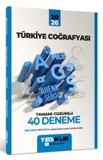 2026 MEB-AGS Ahenk Türkiye Coğrafyası Tamamı Çözümlü 40 Deneme