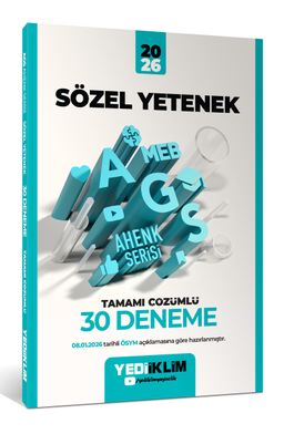 2026 MEB-AGS Ahenk Sözel Yetenek Tamamı Çözümlü 30 Deneme