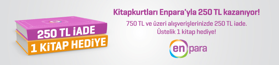 Kitapkurtları Enpara’yla 250 TL kazanıyor!