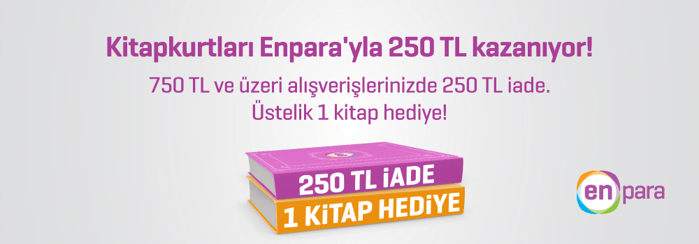 Kitapkurtları Enpara’yla 250 TL kazanıyor!