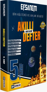 5. Sınıf Din Kültürü ve Ahlak Bilgisi Efsane Akıllı Defter
