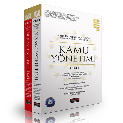 Kamu Yönetimi Konu Anlatımı 2 Cilt