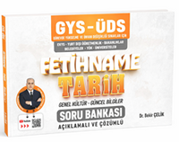 GYS ÜDS Fetihname Tarih - Genel Kültür - Güncel Bilgiler Soru Bankası