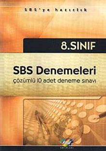 8. Sınıf SBS Denemeleri (Çözümlü 10 Deneme Sınavı)
