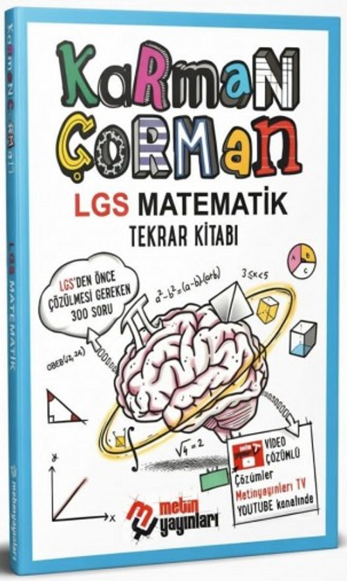 Karman Çorman LGS Matematik Tekrar Kitabı
