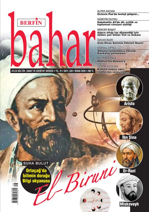 Berfin Bahar Aylık Kültür Sanat ve Edebiyat Dergisi Sayı:338 Nisan 2026