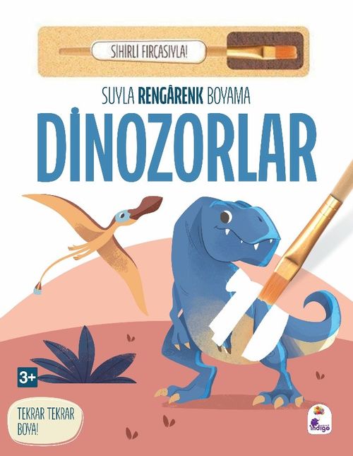 Suyla Rengarenk Boyama / Dinozorlar (Sihirli Fırçasıyla)