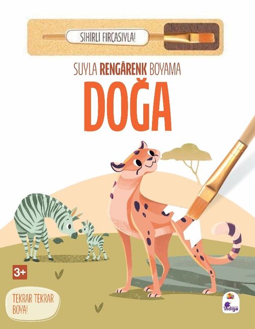 Suyla Rengarenk Boyama / Doğa (Sihirli Fırçasıyla)