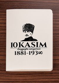 Akıl Defteri - Atatürk Serisi - Atatürk 10 Kasım (Cep Boy)