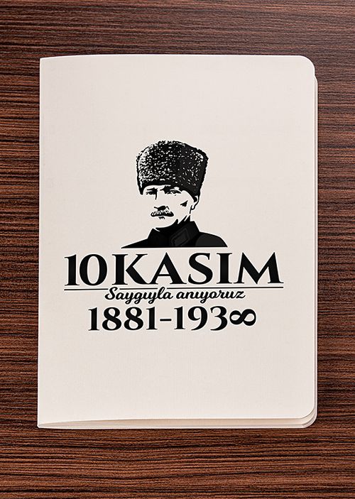 Akıl Defteri - Atatürk Serisi - Atatürk 10 Kasım (Cep Boy)