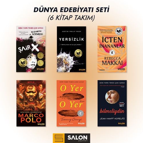 Dünya Edebiyatı Seti (6 Kitap Takım)