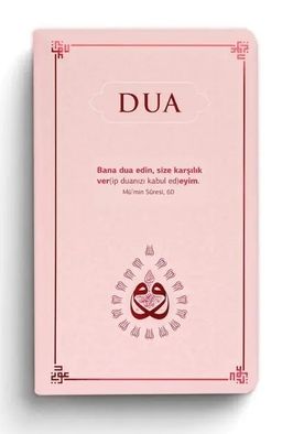 Dua - Evrad-ı Şerife (Cep Boy - Bordo Arapça+Türkçe)