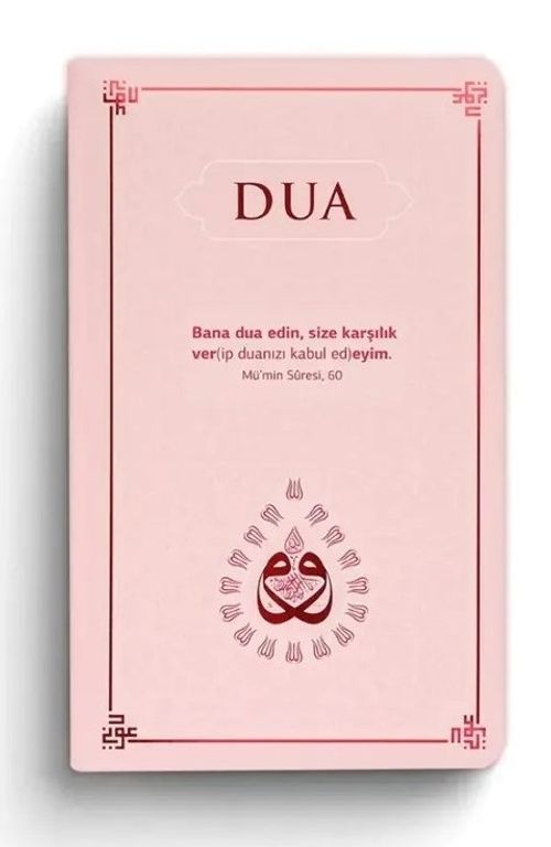 Dua - Evrad-ı Şerife (Cep Boy - Bordo Arapça+Türkçe)
