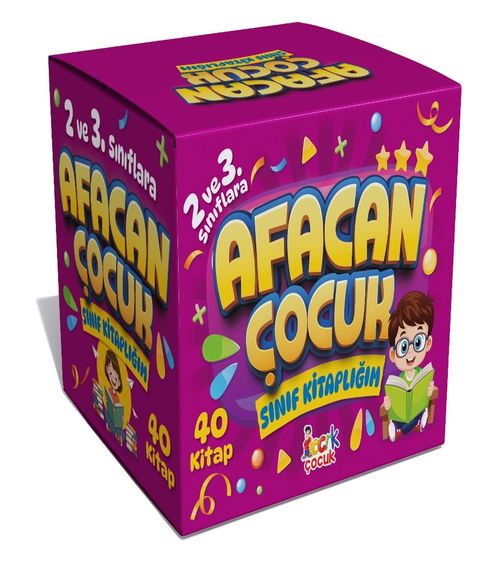 Afacan Çocuk Sınıf Kitaplığım (40 Kitap Takım)