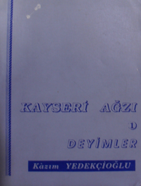 Kayseri Ağzı 1 / Deyimler / 40-C-25