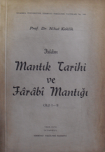 İslam Mantık Tarihi ve Farabi Mantığı Cilt I-II / 40-C-26