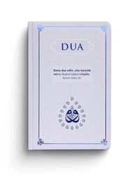 Dua (Evrad-ı Şerife) Orta Boy Arapça+Türkçe Mavi (Ciltli)