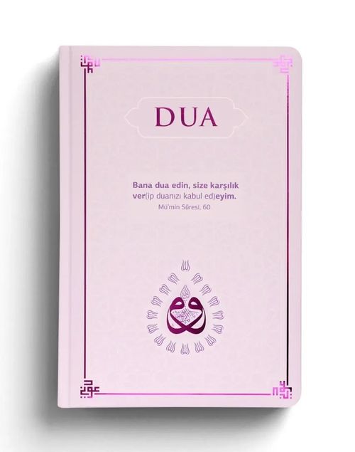 Dua (Evrad-ı Şerîfe) Büyük Boy Arapça+Türkçe (Lila)