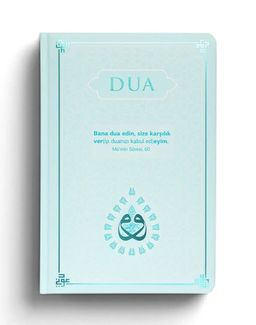 Dua (Evrad-ı Şerîfe) Büyük Boy Arapça+Türkçe (Turkuaz)