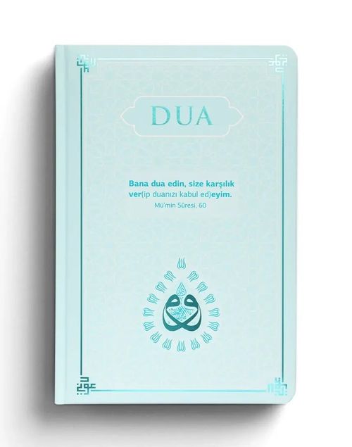 Dua (Evrad-ı Şerîfe) Büyük Boy Arapça+Türkçe (Turkuaz)
