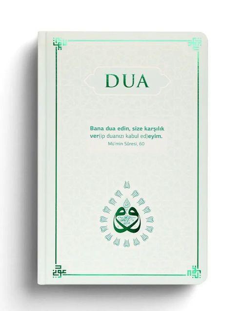 Dua (Evrad-ı Şerîfe) Büyük Boy Arapça+Türkçe (Yeşil)