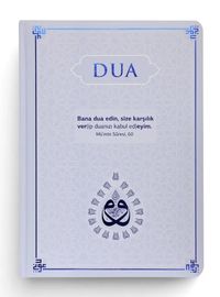 Dua (Evrad-ı Şerîfe) Rahle Boy Arapça+Türkçe (Lacivert)