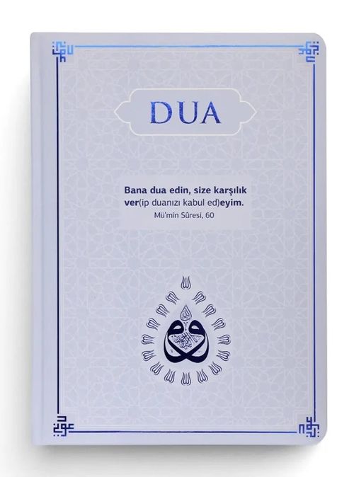 Dua (Evrad-ı Şerîfe) Rahle Boy Arapça+Türkçe (Lacivert)