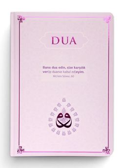 Dua (Evrad-ı Şerîfe) Rahle Boy Arapça+Türkçe (Lila)