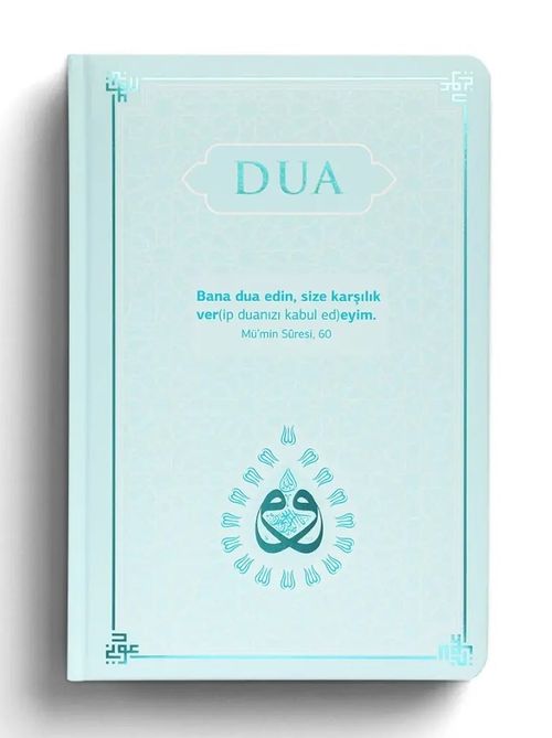 Dua (Evrad-ı Şerîfe) Rahle Boy Arapça+Türkçe (Turkuaz)