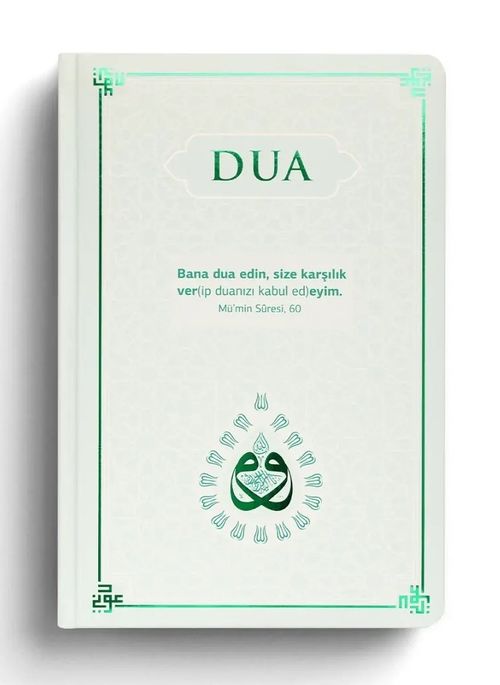 Dua (Evrad-ı Şerîfe) Rahle Boy Arapça+Türkçe (Yeşil)