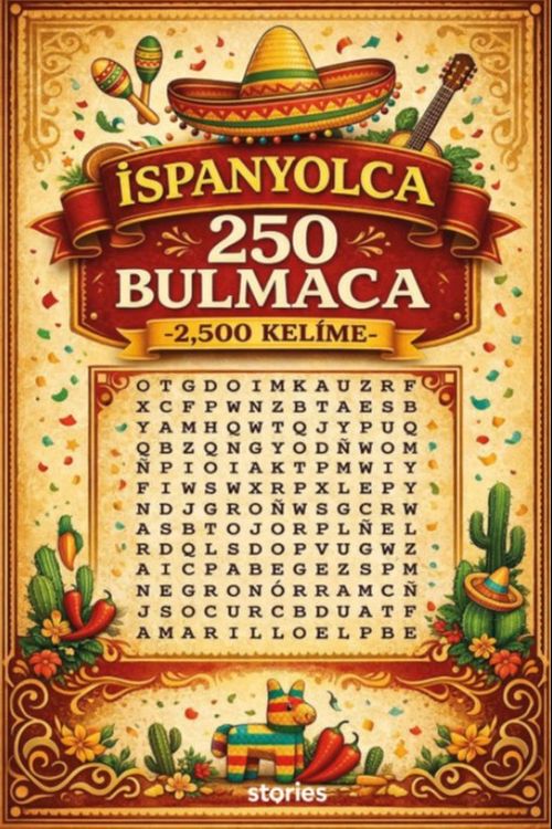 İspanyolca 250 Bulmaca -2,500 Kelime-