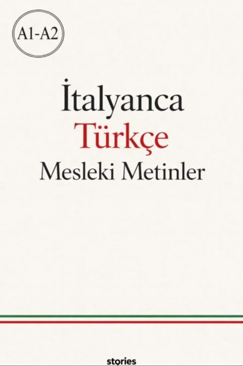 A1-A2 İtalyanca Türkçe Mesleki Metinler
