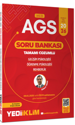 2026 MEB AGS Gelişim Psikolojisi Öğrenme Psikolojisi ve Rehberlik Tamamı Çözümlü Soru Bankası